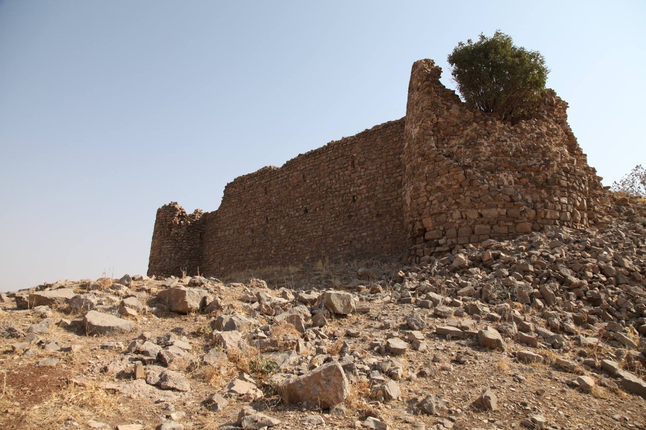 Srochik Castle in the Barzinja subdistrict’s Moryas village northeast of Sulaimani city (Photo: Goran Sabah Ghafour)